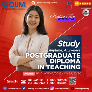 Postgraduate Diploma in Teaching (PGDT) OUM – TERBILANG